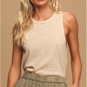 Triblend Heather Racerback Tank